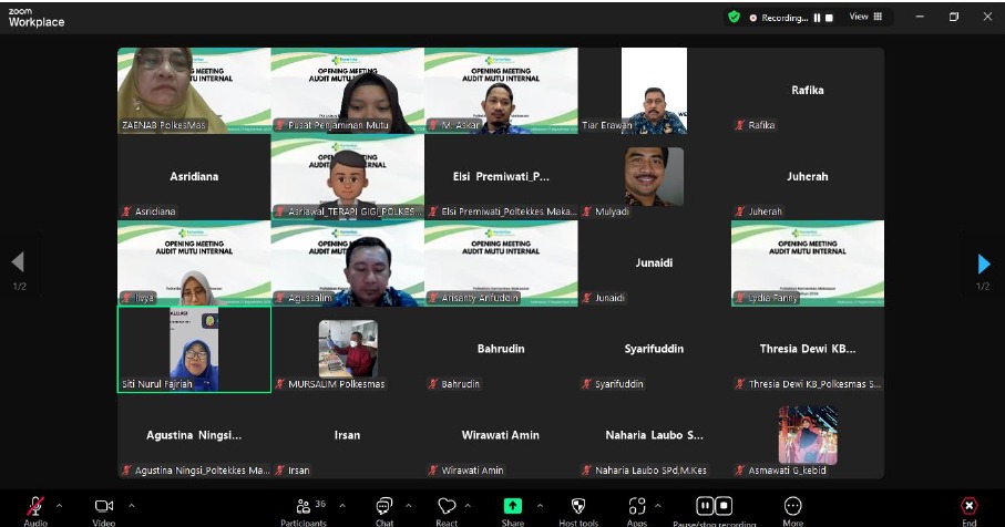 Kegiatan Opening Meeting Audit Mutu Internal Tahun 2024